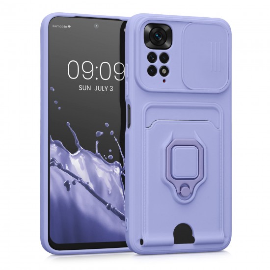 kwmobile telefoonhoesje compatibel met Xiaomi Redmi Note 11 / Note 11S - Set van 1 - Flexible case voor smartphone van TPU -