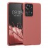 kwmobile telefoonhoesje compatibel met OnePlus Nord 2T 5G - Hoesje met siliconen coating - Smartphone case in winter roze