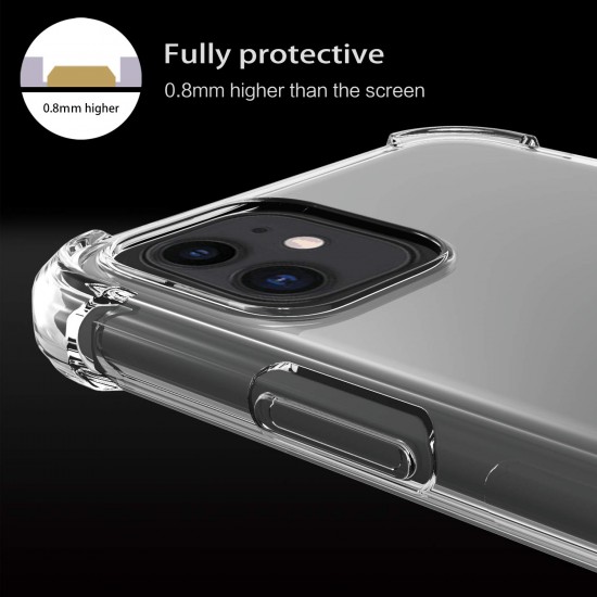 Migeec voor iPhone 11 hoesje - Kristalhelder hybride materiaal Covers Luchtkussen Gel Bumper Technologie Volledige bescherming Telefoonhoesjes voor iPhone 11