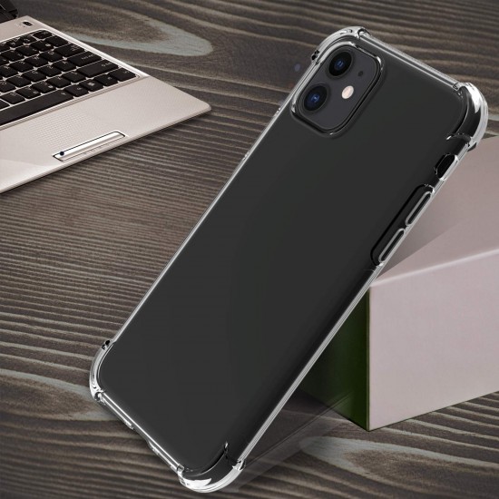 Migeec voor iPhone 11 hoesje - Kristalhelder hybride materiaal Covers Luchtkussen Gel Bumper Technologie Volledige bescherming Telefoonhoesjes voor iPhone 11