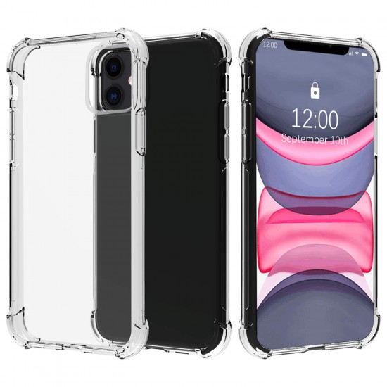 Migeec voor iPhone 11 hoesje - Kristalhelder hybride materiaal Covers Luchtkussen Gel Bumper Technologie Volledige bescherming Telefoonhoesjes voor iPhone 11