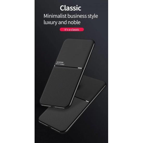 TIANCI Hoesje voor Xiaomi Poco F3/Mi 11i, huidtextuur is antislip en schokbestendig telefoonhoesje, [huidvriendelijk PU-leer] [ultradunne TPU] hoes voor Xiaomi Poco F3/Mi 11i-blauw