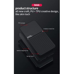 TIANCI Hoesje voor Xiaomi Poco F3/Mi 11i, huidtextuur is antislip en schokbestendig telefoonhoesje, [huidvriendelijk PU-leer] [ultradunne TPU] hoes voor Xiaomi Poco F3/Mi 11i-blauw