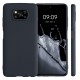 kwmobile telefoonhoesje compatibel met Xiaomi Poco X3 NFC/Poco X3 Pro - Hoesje voor smartphone - Back cover in bosbesblauw