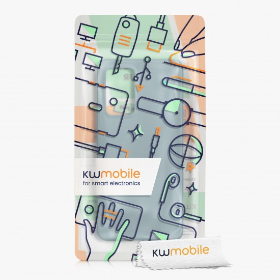 kwmobile telefoonhoesje compatibel met Samsung Galaxy A53 5G - Hoesje voor smartphone - Back cover in Arctische nacht