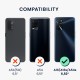 kwmobile telefoonhoesje compatibel met Oppo A16 / A16s / A54s - Hoesje voor smartphone - Precisie camera uitsnede - Back cover in mat petrol