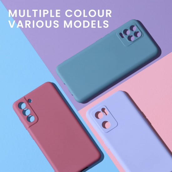 kwmobile telefoonhoesje compatibel met Oppo A16 / A16s / A54s - Hoesje voor smartphone - Precisie camera uitsnede - Back cover in mat petrol