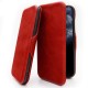 Verco Bookcase voor iPhone XR Hoesje, Premium Flip Cover Magneetsluiting Telefoonhoesje voor Apple iPhone XR Case met Kaarthouders slots, Rood