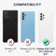 kwmobile telefoonhoesje compatibel met Samsung Galaxy A52 / A52 5G / A52s 5G - Hoesje met siliconen coating - Smartphone case in Arctische nacht