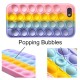 SDTEK Hoesje compatibel met iPhone SE (2016-2019) 5 5s, Bubble Fidget Pop Soft Siliconen Telefoonhoesje (Rainbow)