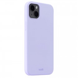 Holdit Siliconen Hoesje iPhone 14 Plus - 0,8mm ultradun Telefoonhoesje silicone - Trendy slim silicone case met volledige bescherming - Lavender