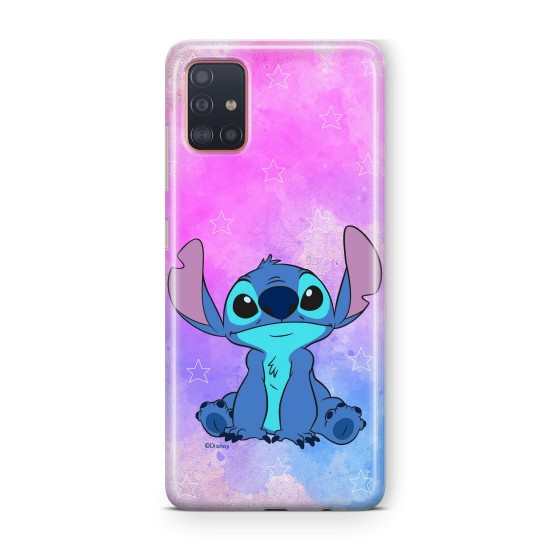 ERT GROUP mobiel telefoonhoesje voor Samsung A51 origineel en officieel erkend Disney patroon Stitch 006 optimaal aangepast aan de vorm van de mobiele telefoon, hoesje is gemaakt van TPU