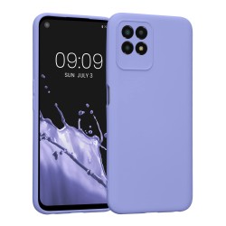 kwmobile telefoonhoesje compatibel met Realme 8i - Hoesje voor smartphone - Precisie camera uitsnede - Back cover in lavendel