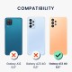 kwmobile telefoonhoesje compatibel met Samsung Galaxy A13 4G - Hoesje met siliconen coating - Smartphone case in zwart