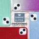 MATEPROX Glitter Hoesje Compatibel met iPhone 13 Case Sparkly Bling Beschermhoes, Slanke Crystal Hard Shell Telefoonhoesjes voor iPhone 13 6,1'' 2021-Groen