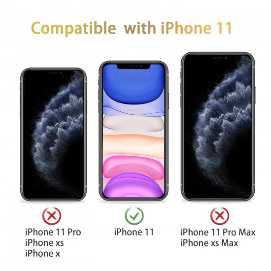 IMIKOKO Vloeibare siliconen hoes compatibel met iPhone 11 (6,1 inch), mat vloeibare siliconen telefoonhoes, stootvast, zachte siliconen cover, krasbestendig, anti-geel, beschermhoes met iPhone 11