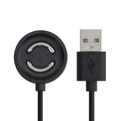 kwmobile USB-oplaadkabel compatibel met Suunto Peak 9 - Kabel voor smartwatch - zwart