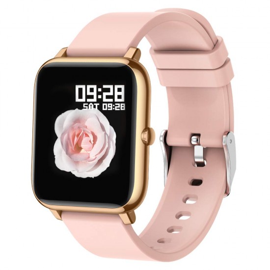 Popglory Smartwatch, fitnesstracker met bloeddrukmeting, fitnesshorloge met hartslagmeter, slaapmonitor, IP67-waterdicht, sporthorloge, stappenteller voor Android en iOS smartwatch, voor dames en heren