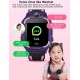 N3 ZELEK Smartwatch voor Kinderen Waterdicht Polshorloge Kinderen Volgen Smartwatch Kinderen met Camera SOS Oproep Wekker Kleurentouchscreen Spraakchat voor Kinderen Cadeau Vakantie Leren