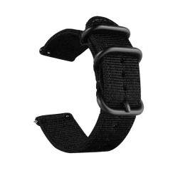 CNYMANY Universele ballistisch horlogebandje, 20 mm, 22 mm, 18 mm, 24 mm, nylon canvas geweven lus, reserveband, armband, gespsluiting, verstelbare sluiting voor smartwatch, sport en fitnesstracker