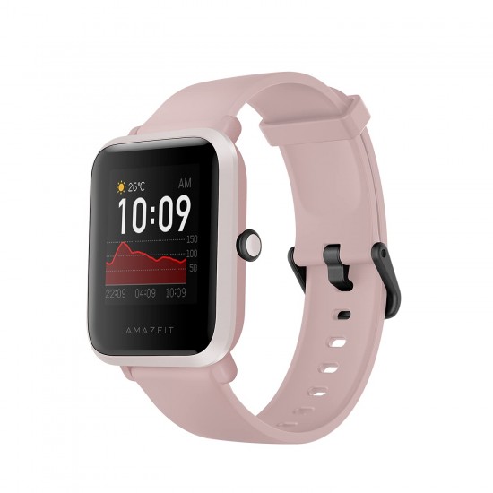 Amazfit Heren Bip S Smartwatch, Vierkant