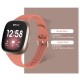 Surundo 8 Pack Dunne Slim Bands Compatibel met Fitbit Versa 3/Fitbit Sense Smartwatch, Vervanging Sport Dunne Smalle Polsbandbandjes Accessoires voor Vrouwen Mannen, Klein