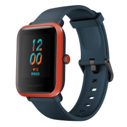 Amazfit Bip S Smartwatch 5 ATM GPS GLONASS Smartwatch met Bluetooth en iOS-connectiviteit, wereldwijde versie (oranje)