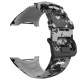 MoKo Horlogebandje compatibel met Suunto Core - TPU sportarmband horloge band band reserveband horlogeband voor Suunto Core smartwatch, camouflage grijs