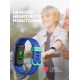 BIGGERFIVE Vigor Fitnesstracker voor Kinderen Meisjes Jongens Tieners, Activiteitstracker, Stappenteller, Hartslagmeter, Slaapmonitor, Stopwatch, IP68 Waterdicht Calorie Health Tracker met Wekker