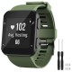 GVFM Band compatibel met Garmin Forerunner 35, zachte siliconen vervangende horlogeband voor Garmin Forerunner 35 Smart Watch, geschikt voor 130-230 mm) pols