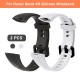 BDIG 2 stuks reserveband compatibel met Honor Band 5 Band 4 armband, sport siliconen armband smartwatch reservebanden voor Honor Band 4 Honor Band 5 reserveband