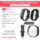 BDIG 2 stuks reserveband compatibel met Honor Band 5 Band 4 armband, sport siliconen armband smartwatch reservebanden voor Honor Band 4 Honor Band 5 reserveband