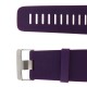 ENET S/L vervangende horlogeband siliconen band armband armband compatibel met Fitbit Surge Watch Tracker met gereedschap, zwart/blauw/paars