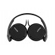 Sony MDR-ZX110 Opvouwbare Koptelefoon, met Uitstekend Geluid met 30 mm Driver, Zwart