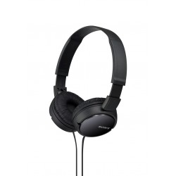 Sony MDR-ZX110 Opvouwbare Koptelefoon, met Uitstekend Geluid met 30 mm Driver, Zwart