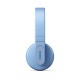 Philips Kids Draadloze on-ear-koptelefoon, draadloze koptelefoon voor kinderen met Bluetooth met gelimiteerd volume, 28 uur afspeeltijd, kleurrijk ontwerp and lichtgewicht, blauw met lampjes