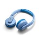 Philips Kids Draadloze on-ear-koptelefoon, draadloze koptelefoon voor kinderen met Bluetooth met gelimiteerd volume, 28 uur afspeeltijd, kleurrijk ontwerp and lichtgewicht, blauw met lampjes