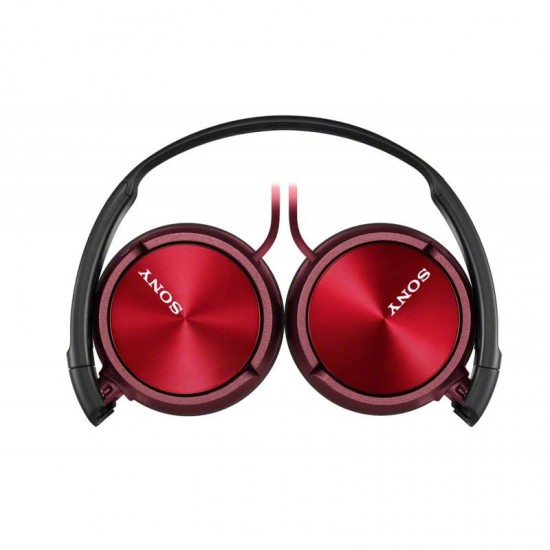 Sony MDR-ZX310 opvouwbare hoofdtelefoon - metallic rood