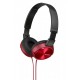 Sony MDR-ZX310 opvouwbare hoofdtelefoon - metallic rood