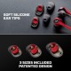 HyperX HX-HSCEB-RD Earbuds - koptelefoon voor Nintendo Switch, PC en mobiele telefoons, rood