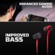 HyperX HX-HSCEB-RD Earbuds - koptelefoon voor Nintendo Switch, PC en mobiele telefoons, rood