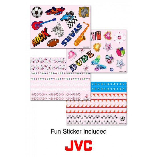 JVC HAKD5V Kids Hoofdtelefoon - Violet