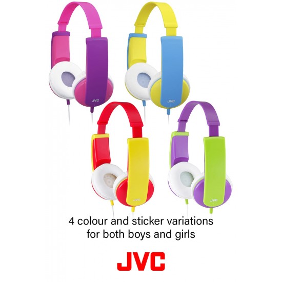 JVC HAKD5V Kids Hoofdtelefoon - Violet