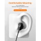 [Pack van 2] MAS CARNEY BI2 Braadloze Bluetooth-Koptelefoon met Microfoon, Dual Drivers-Koptelefoon met Nekband Draadloos in Het oor met Extra Bas, Magnetische Bluetooth-koptelefoon met Microfoon voor Hardlopen, Sporten, Gym.