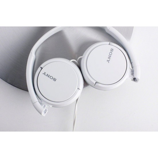 SONY MDRZX110AP/W Headphones W/Mic and Remote White