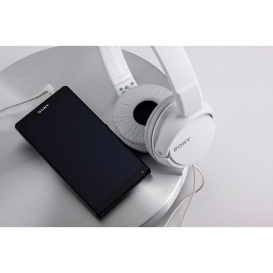 SONY MDRZX110AP/W Headphones W/Mic and Remote White