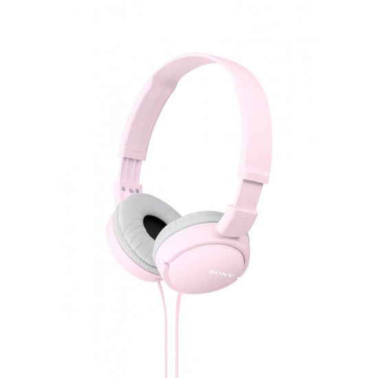 Sony MDR-ZX110 opvouwbare hoofdtelefoon Krachtig geluid, roze