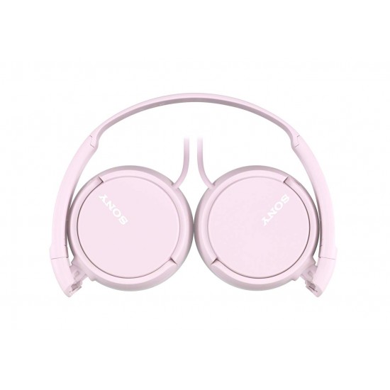 Sony MDR-ZX110 opvouwbare hoofdtelefoon Krachtig geluid, roze