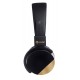 Meliconi 497456 hoofdtelefoon met microfoon, zwart, medium